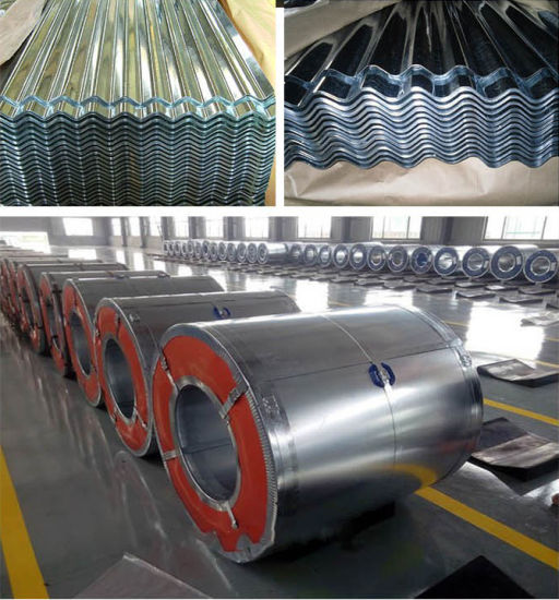 Zinc Coated Galvanized Clapboard Container Steel Coil Sheet 