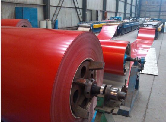 G3312 SGLCC Prepainted Galvalume Steel Coil, Zinc Aluminium Color Coated Steel Coil
